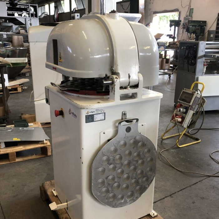 Spezzarrotondatrice semi-automatica usata